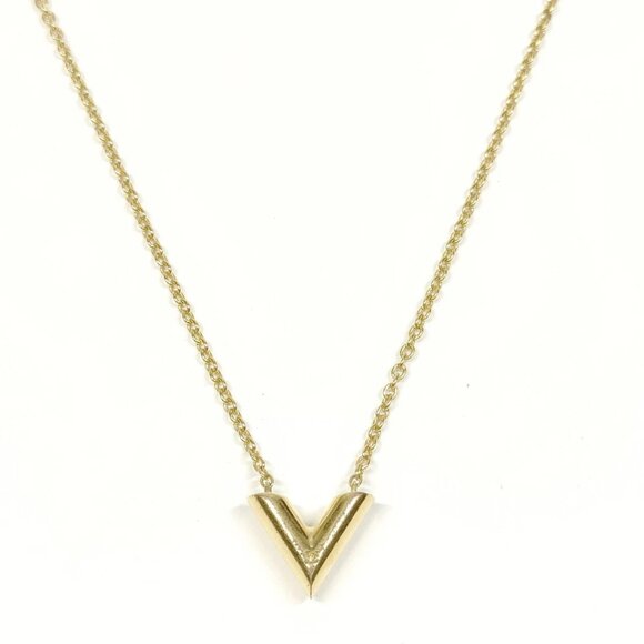 Louis Vuitton Necklace Essential V Stainless steel 339-061225 - Picture 1 of 9